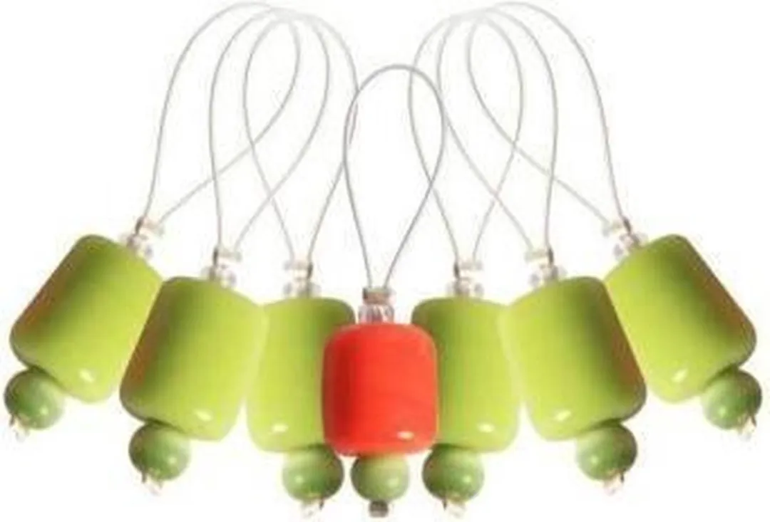 KnitPro Holly Stekenmarkeerders - 21 Stuks - Rood/ Groen