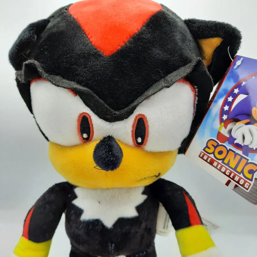 Sega Sonic Shadow Knuffel Pluche - 32 cm - Zwart