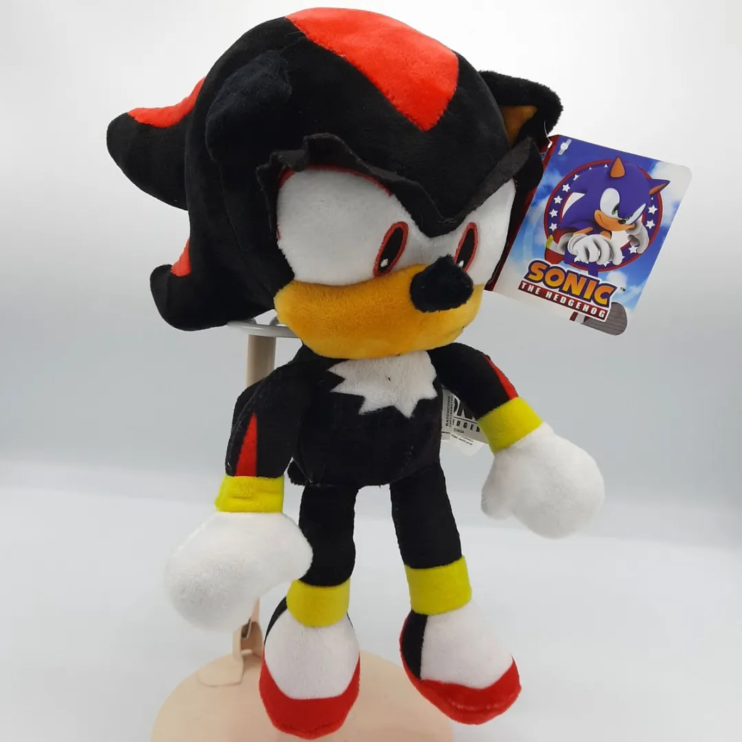 Sega Sonic Shadow Knuffel Pluche - 32 cm - Zwart