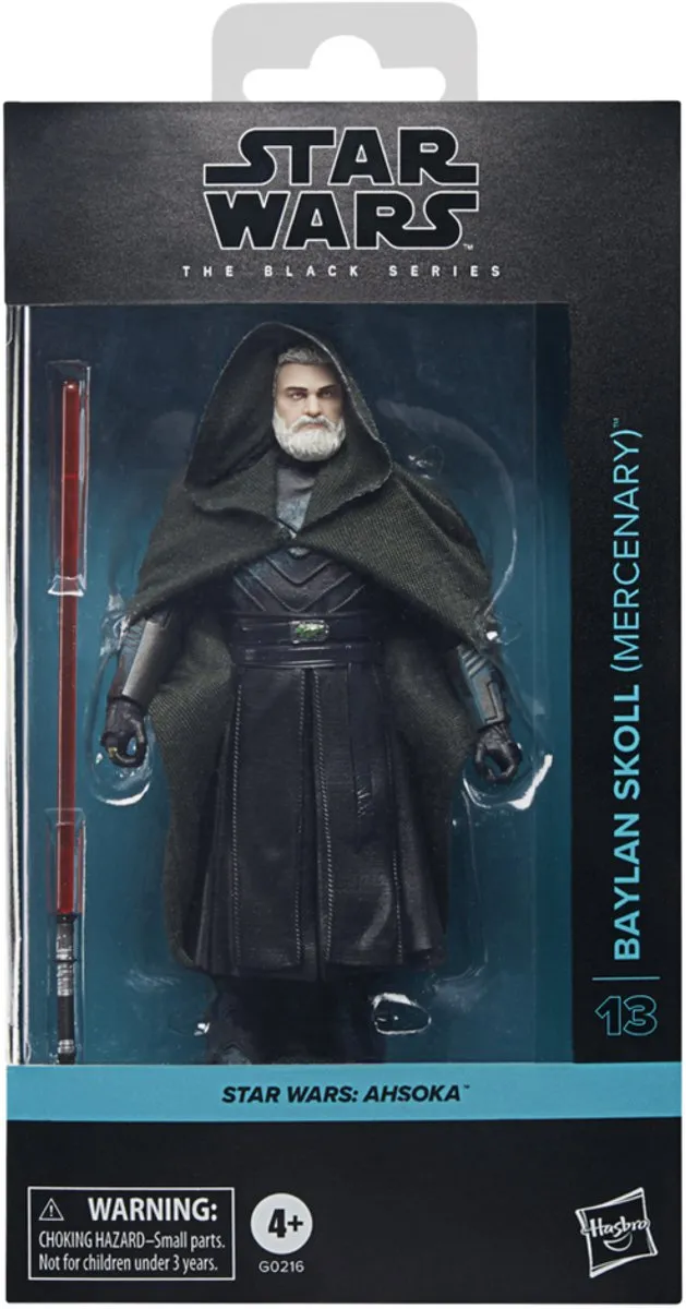 Hasbro Star Wars Ahsoka Black Series Baylan Skoll Actiefiguur 15cm - Multi