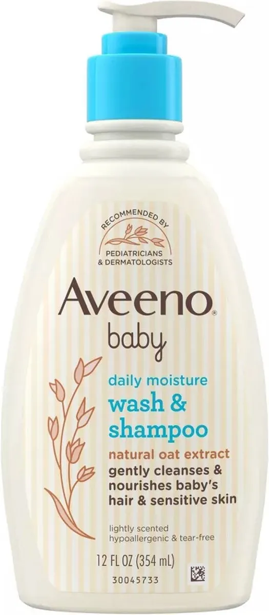 Aveeno Baby Daily Moisture Bad & Shampoo 354ml