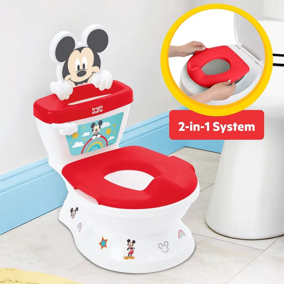 Bright Starts Mickey Mouse Peuterpotje 2-in-1 - Multicolor