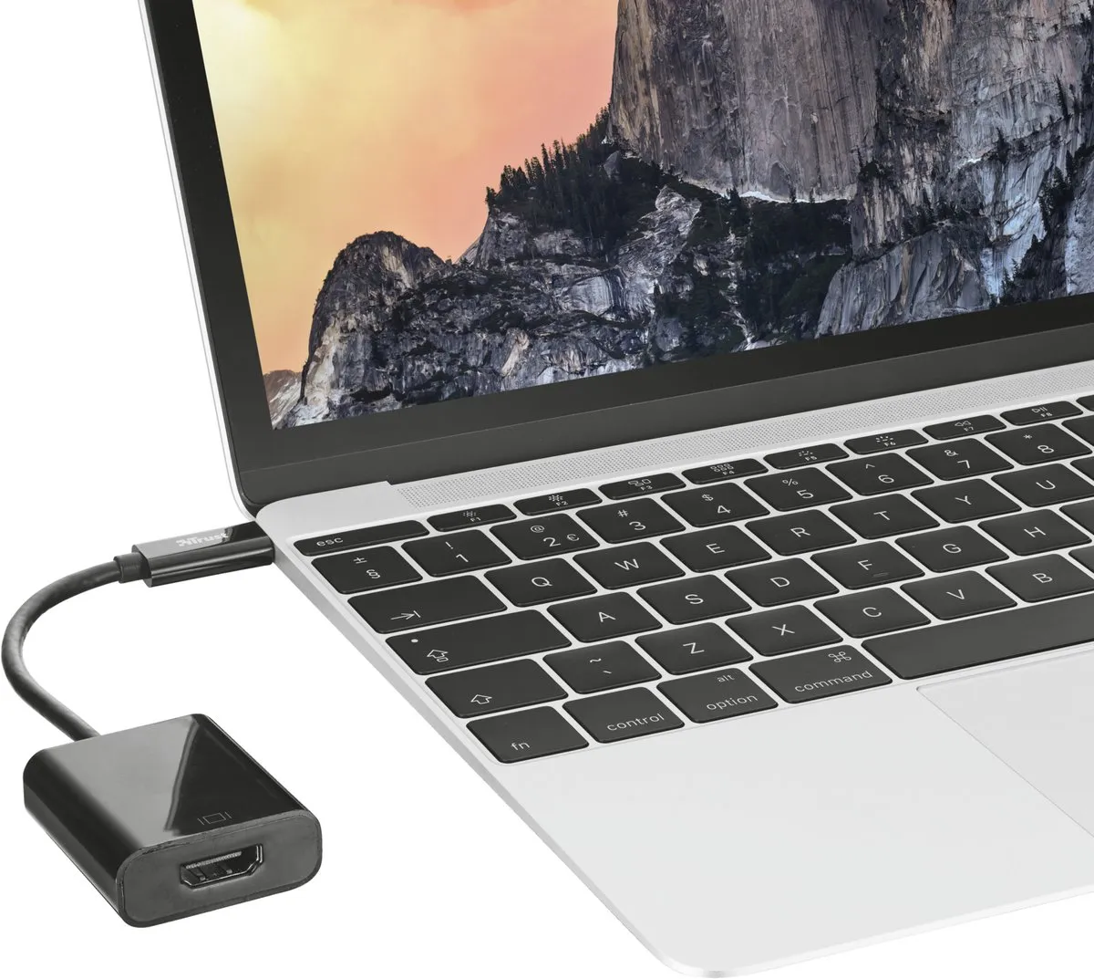 Trust USB-C naar HDMI Adapter 21011 - Full-HD - Zwart - afbeelding 6 van 6
