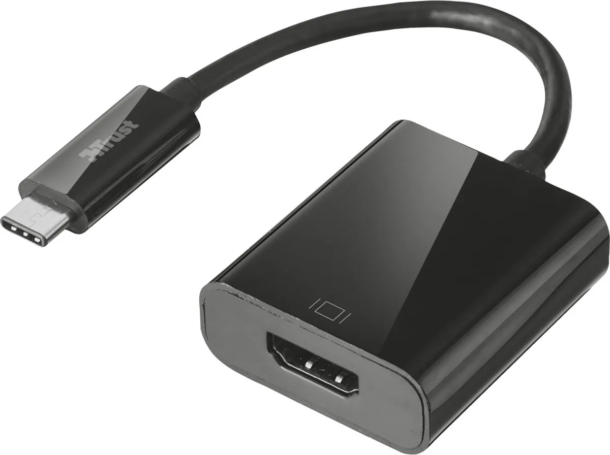 Trust USB-C naar HDMI Adapter 21011 - Full-HD - Zwart