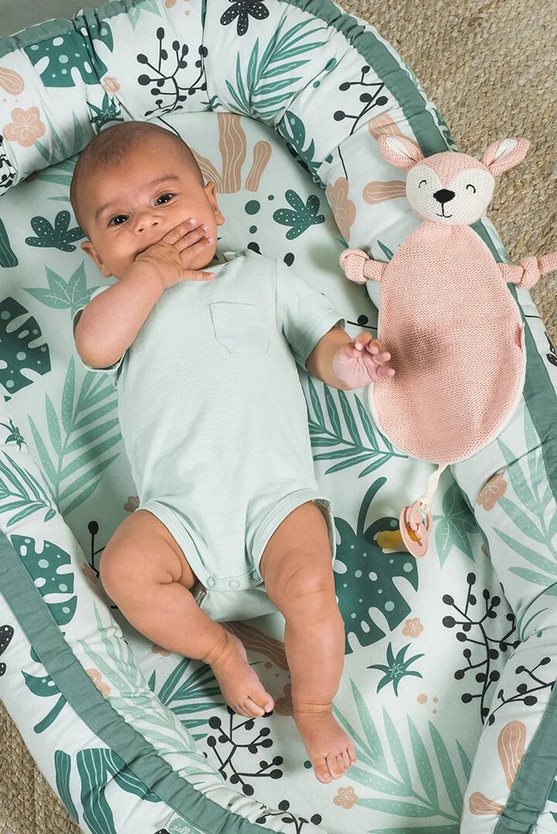 Jollein Knuffeldoekje Deer Pale Pink - Oud Roze