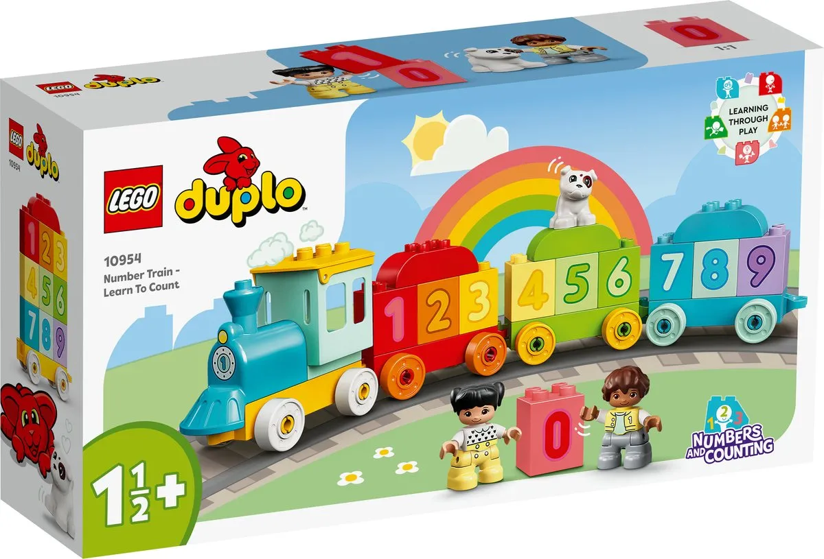 LEGO DUPLO Getallentrein 10954 - 23 Stukken - Multikleur - afbeelding 6 van 6