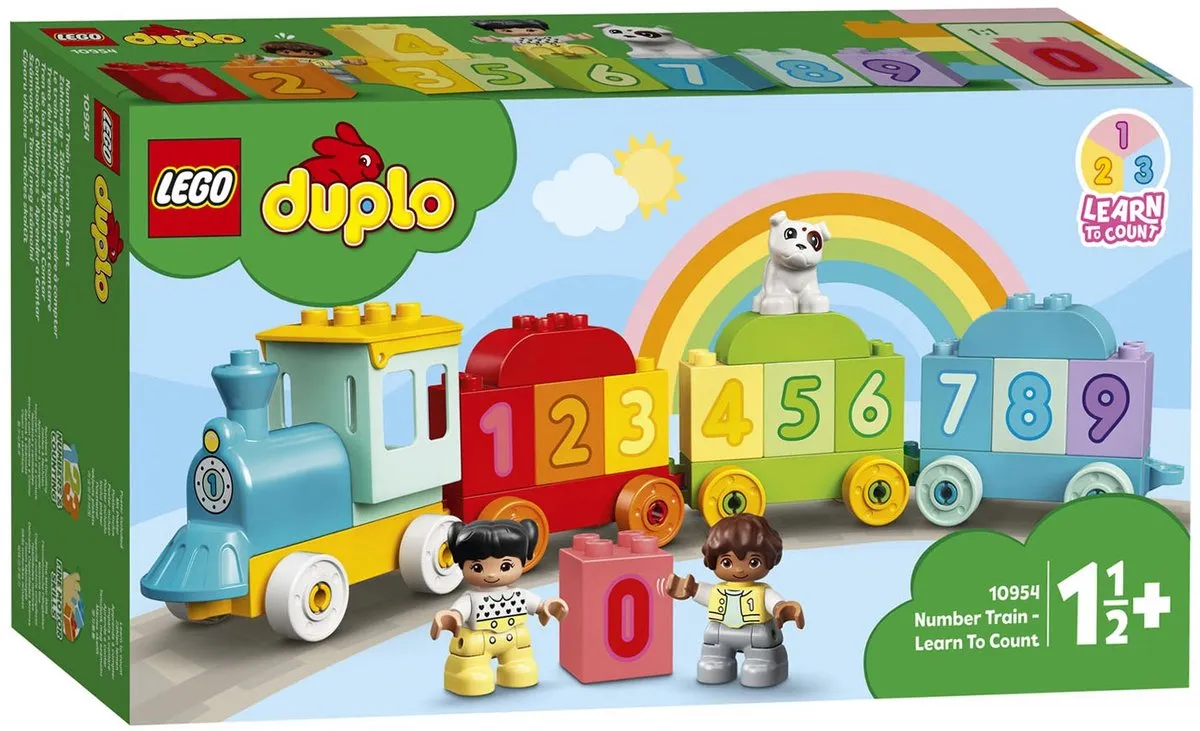 LEGO DUPLO Getallentrein 10954 - 23 Stukken - Multikleur