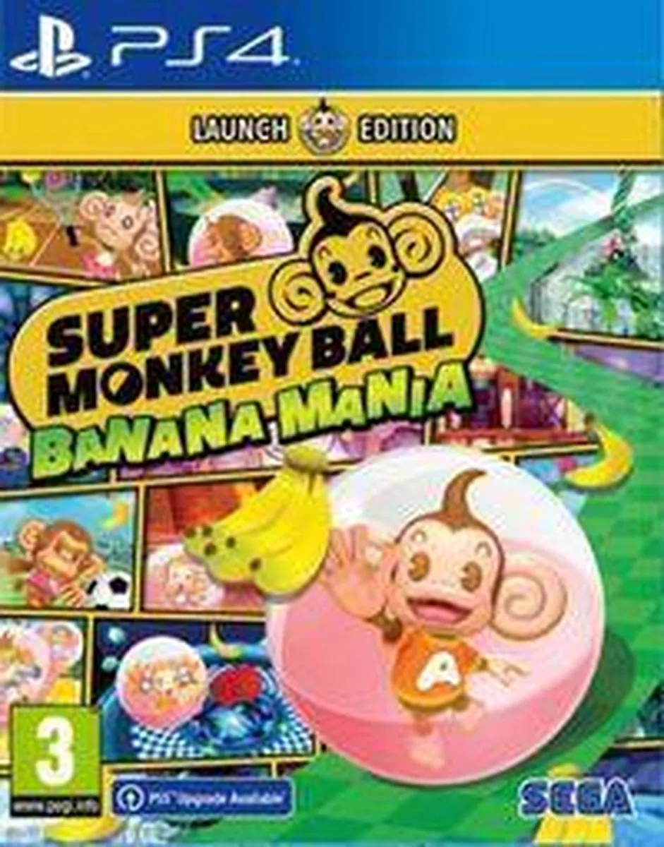 Sega Super Monkey Ball Banana Mania Launch Edition