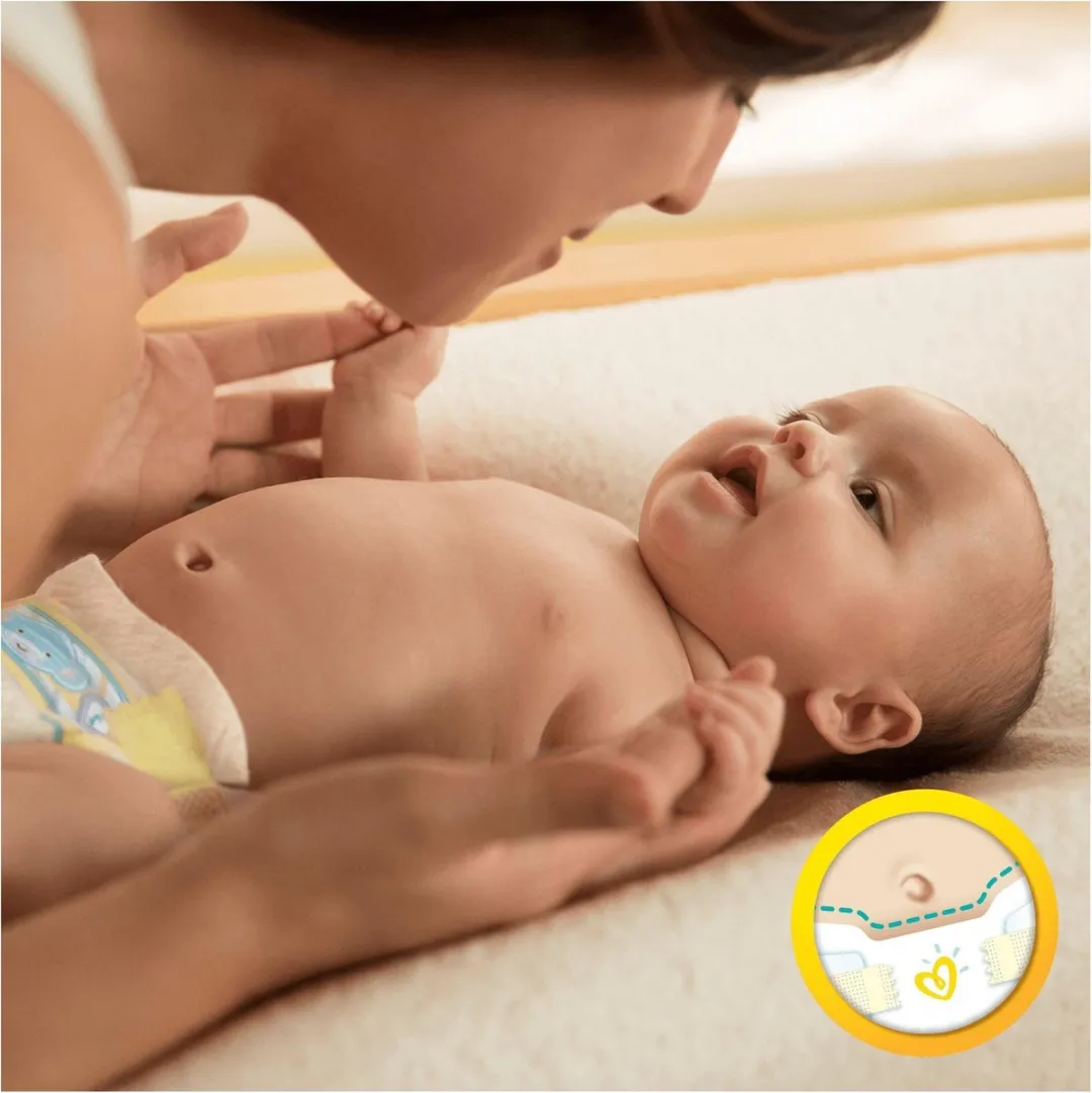 Pampers Premium Protection Maat 1 Luiers 2-5kg - 72 Stuks
