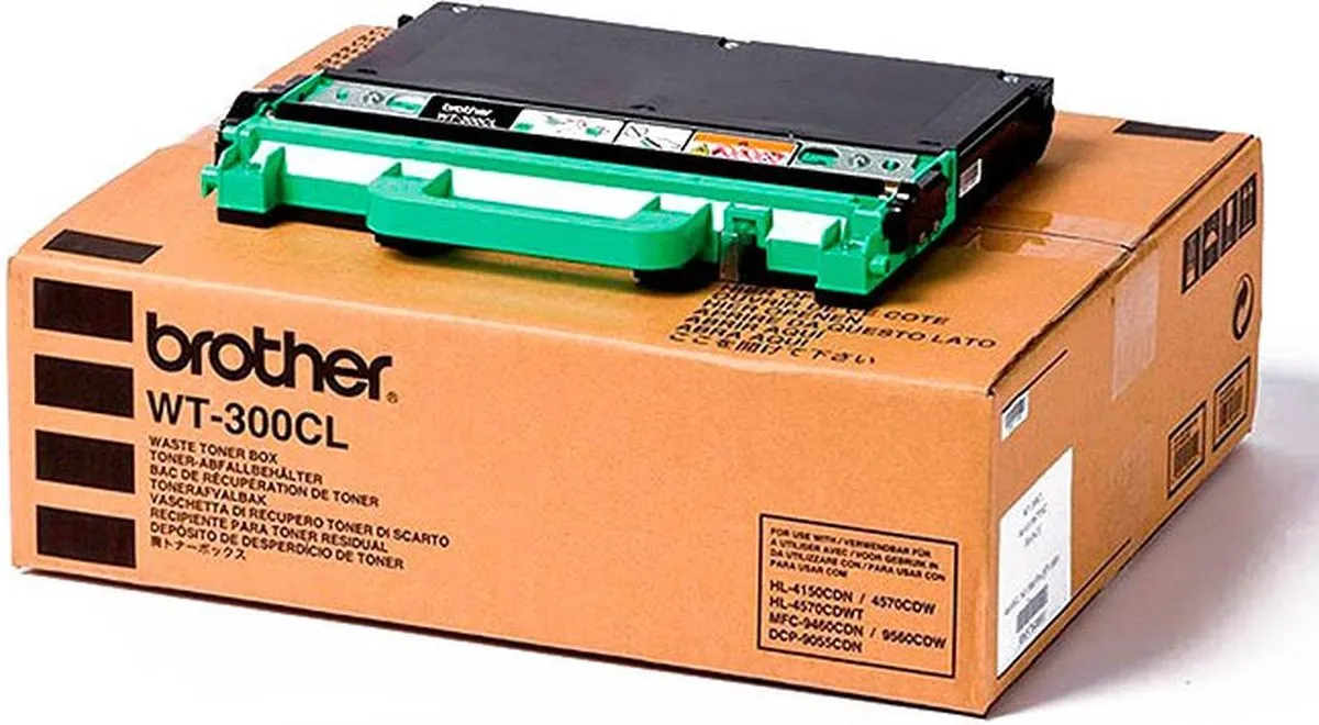 Brother WT300CL Toner Waste Box - 50.000 Afdrukken - Zwart