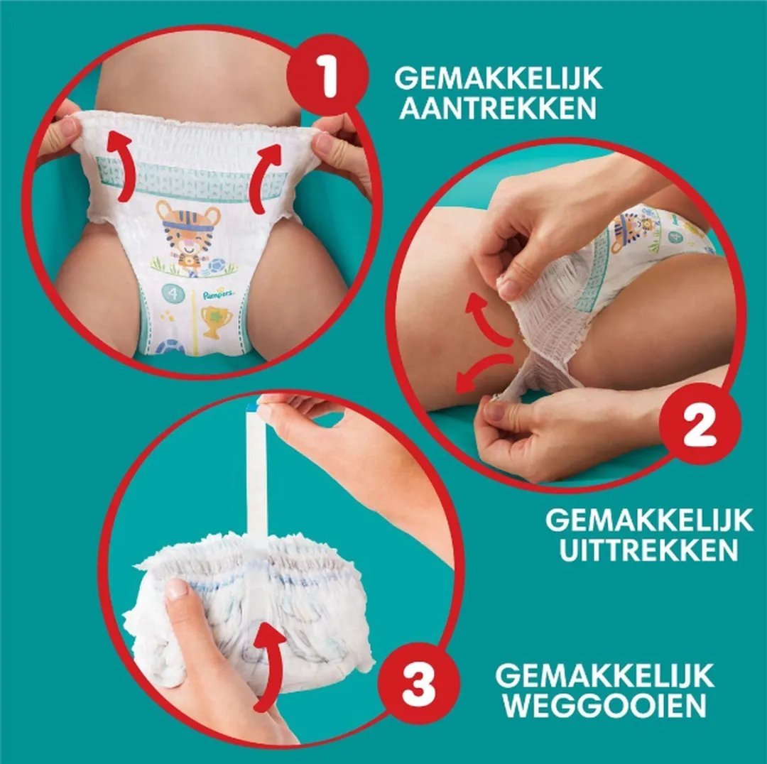 Pampers Baby-Dry Pants Maat 5 - 92 Stuks
