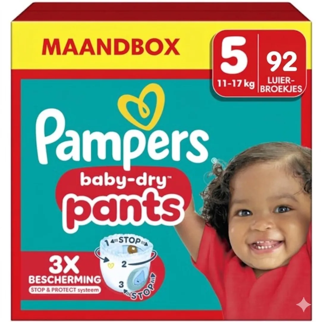 Pampers Baby-Dry Pants Maat 5