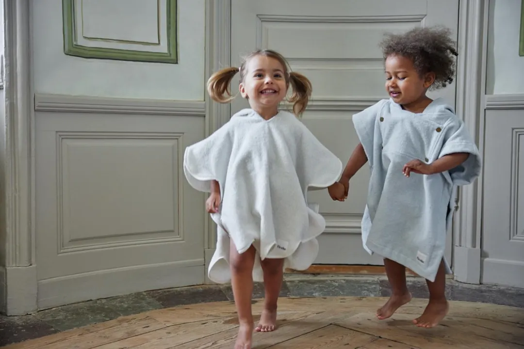 Elodie Badponcho Kinderen 1-3 jaar - Wit