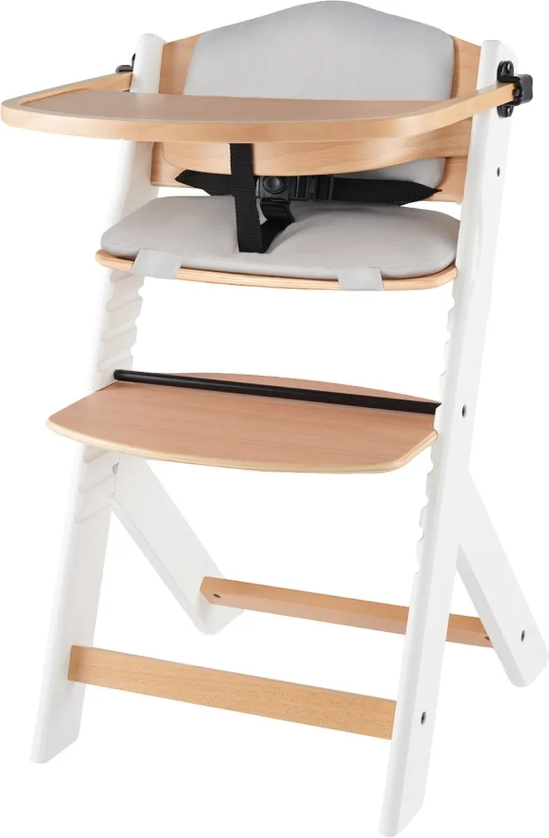 KinderKraft ENOCK Houten Kinderstoel 3-in-1