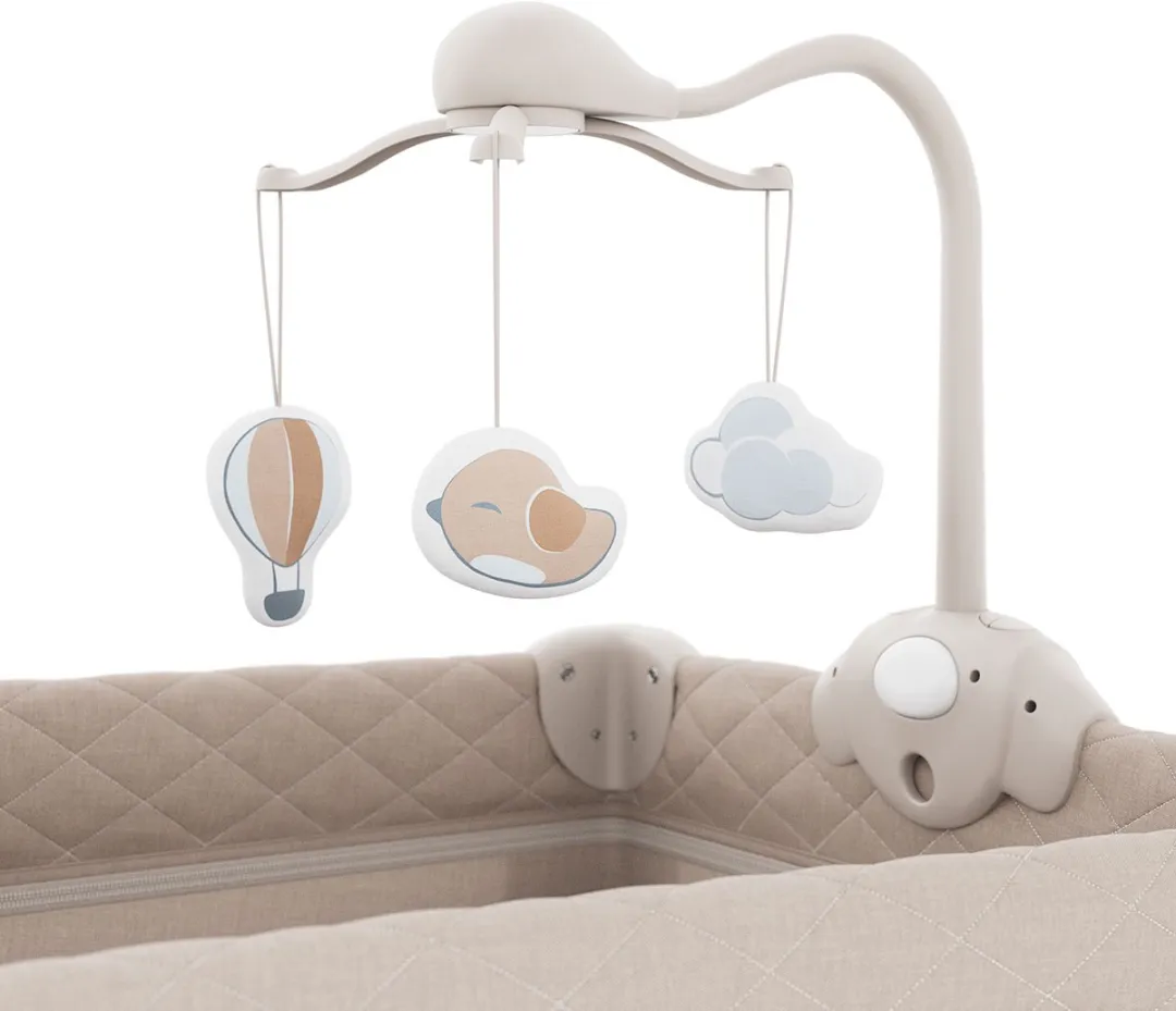 KinderKraft Leody Up Campingbed - Beige