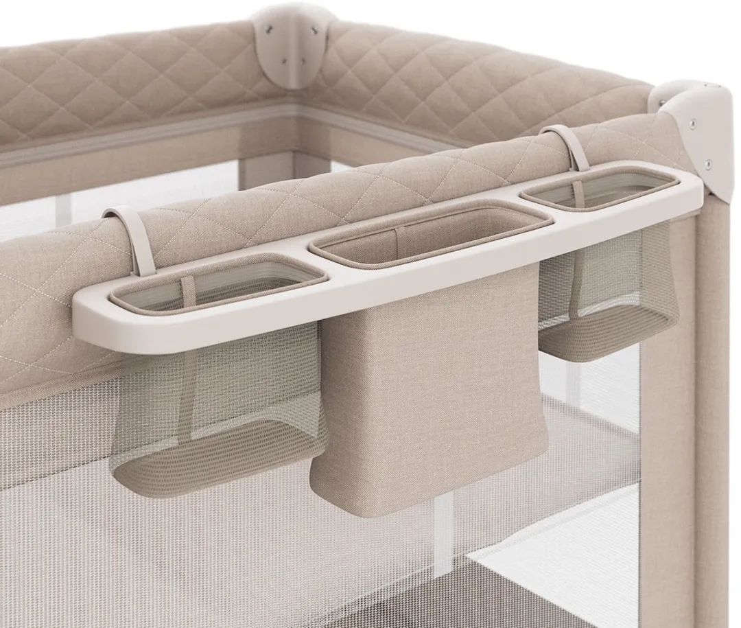 KinderKraft Leody Up Campingbed - Beige