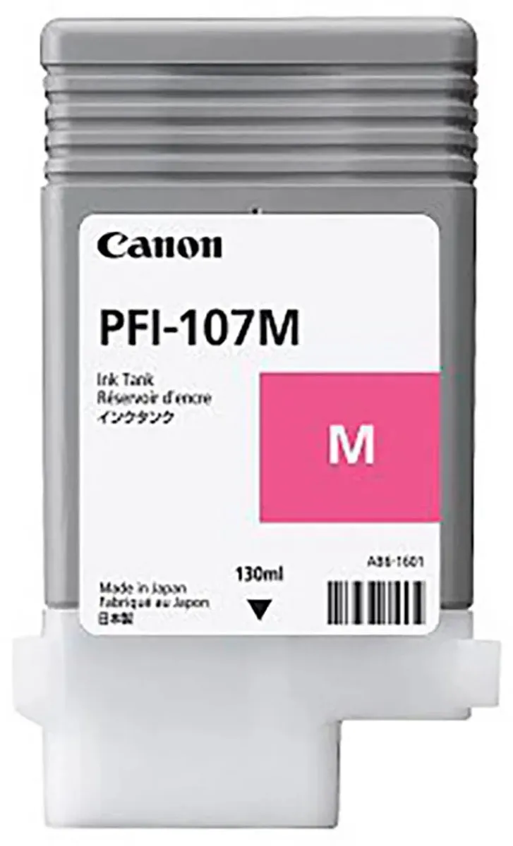 Canon PFI-107M Inktcartridge Magenta 130ml