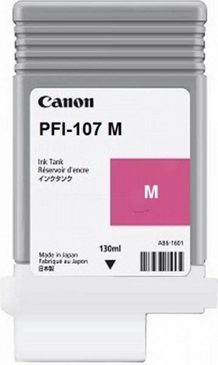 Canon PFI-107M Inktcartridge Magenta 130ml