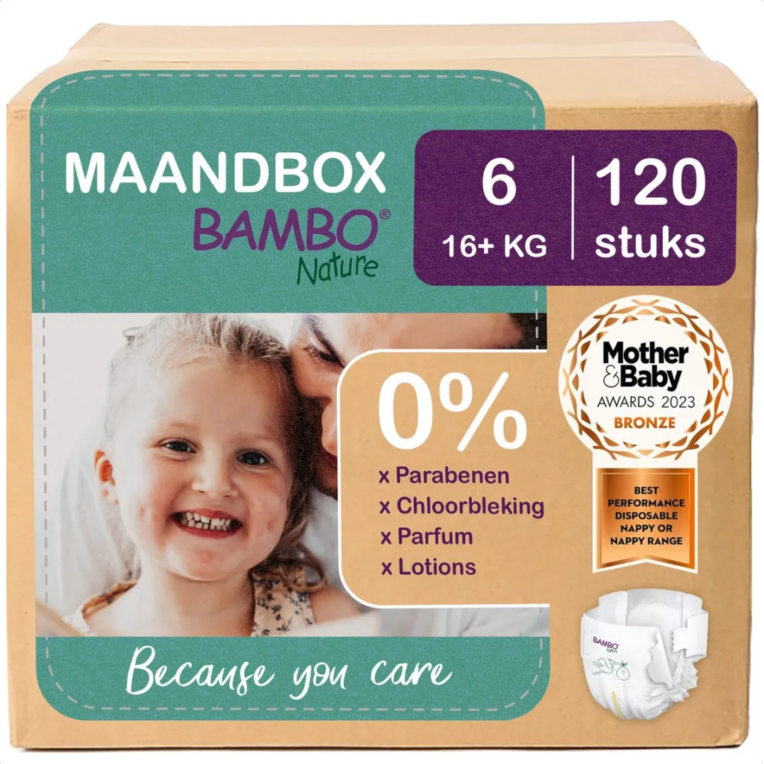 BAMBO Nature Luiers Maat 6
