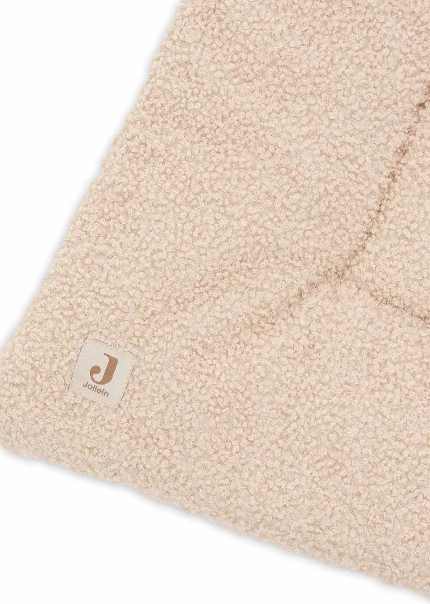 Jollein Boxkleed 100x100cm Boucle Naturel