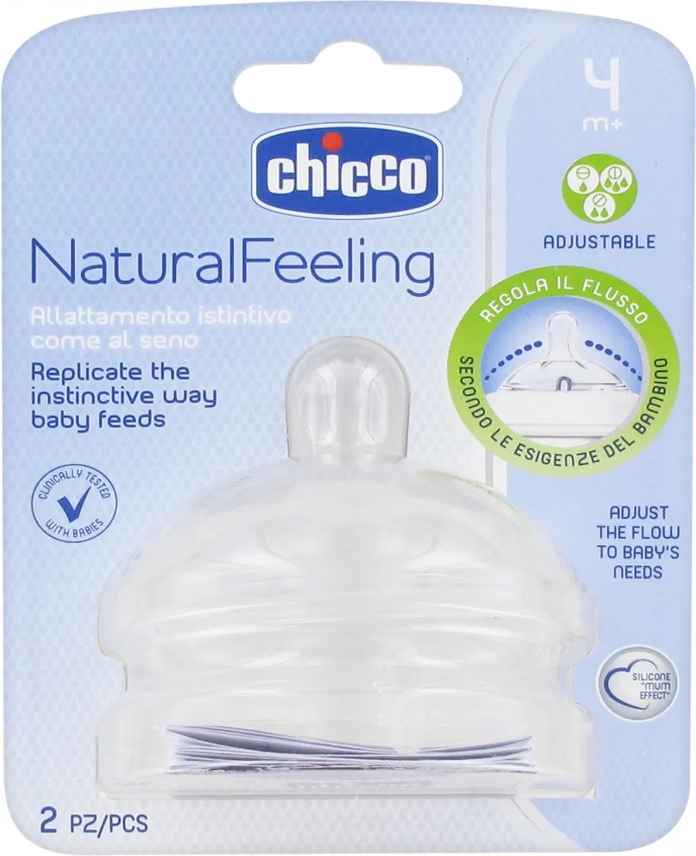 Chicco Fopspeen 4m+ Siliconen