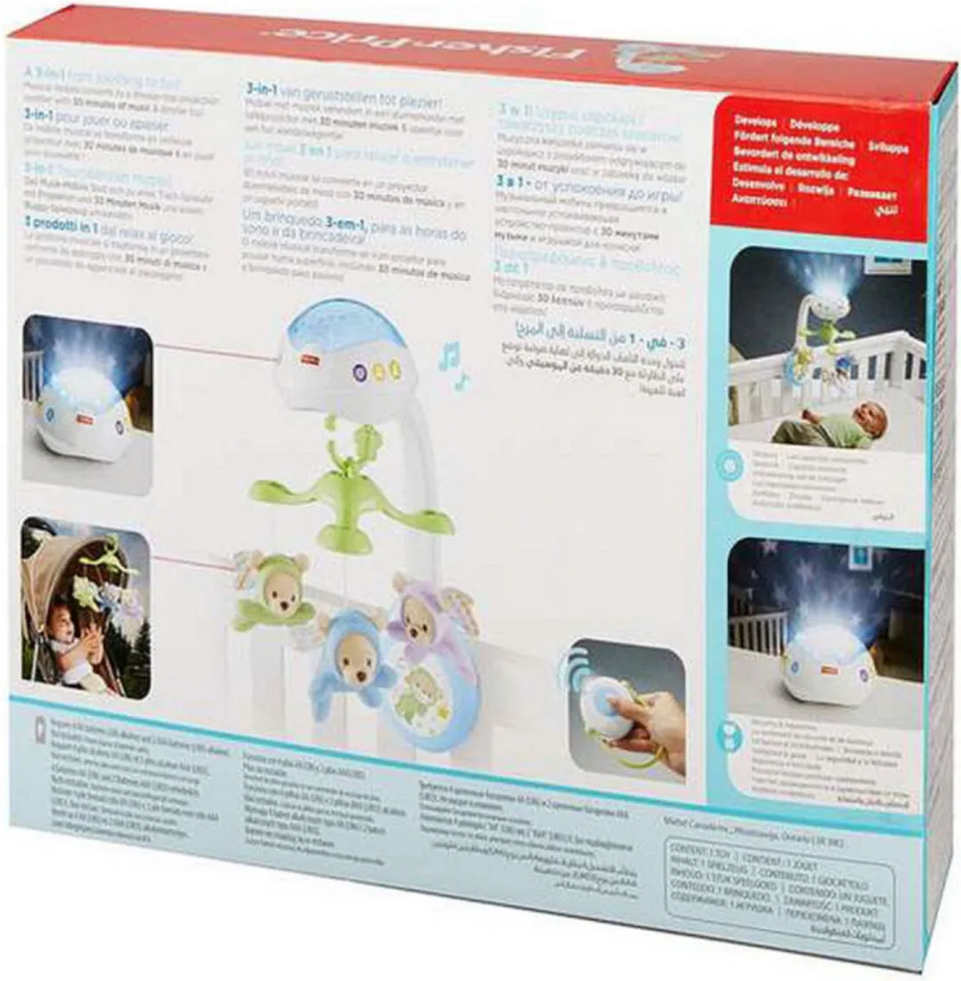 Fisher-Price Vlinderdromen 3-in-1 Mobiel - Meerkleurig - afbeelding 5 van 6