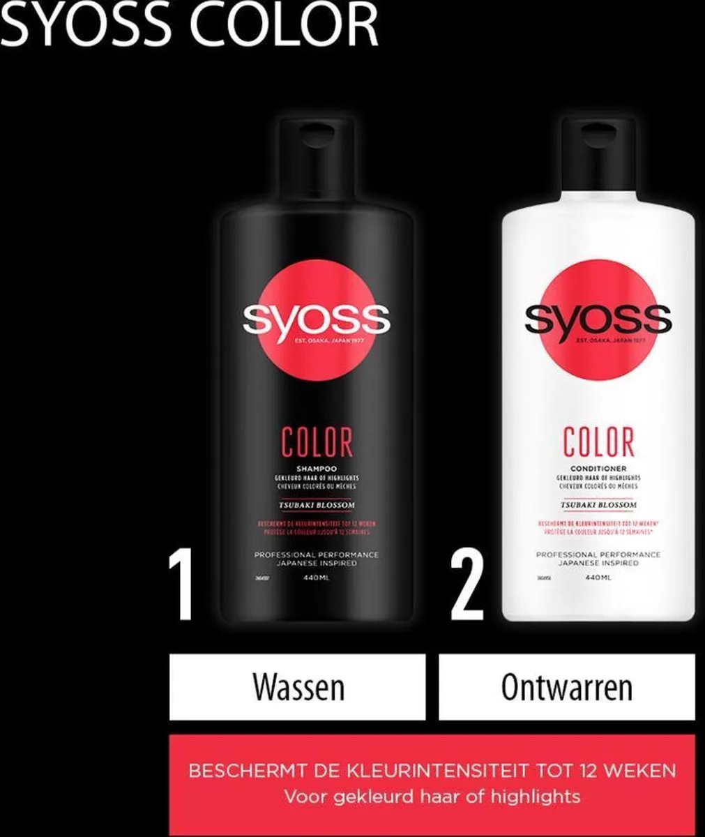 SYOSS Conditioner Color Gekleurd Haar 440ml