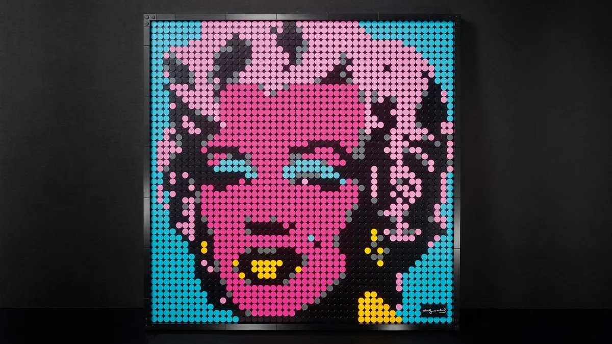 LEGO Art Andy Warhol's Marilyn Monroe 31197 - 3341 Stukken - afbeelding 6 van 6