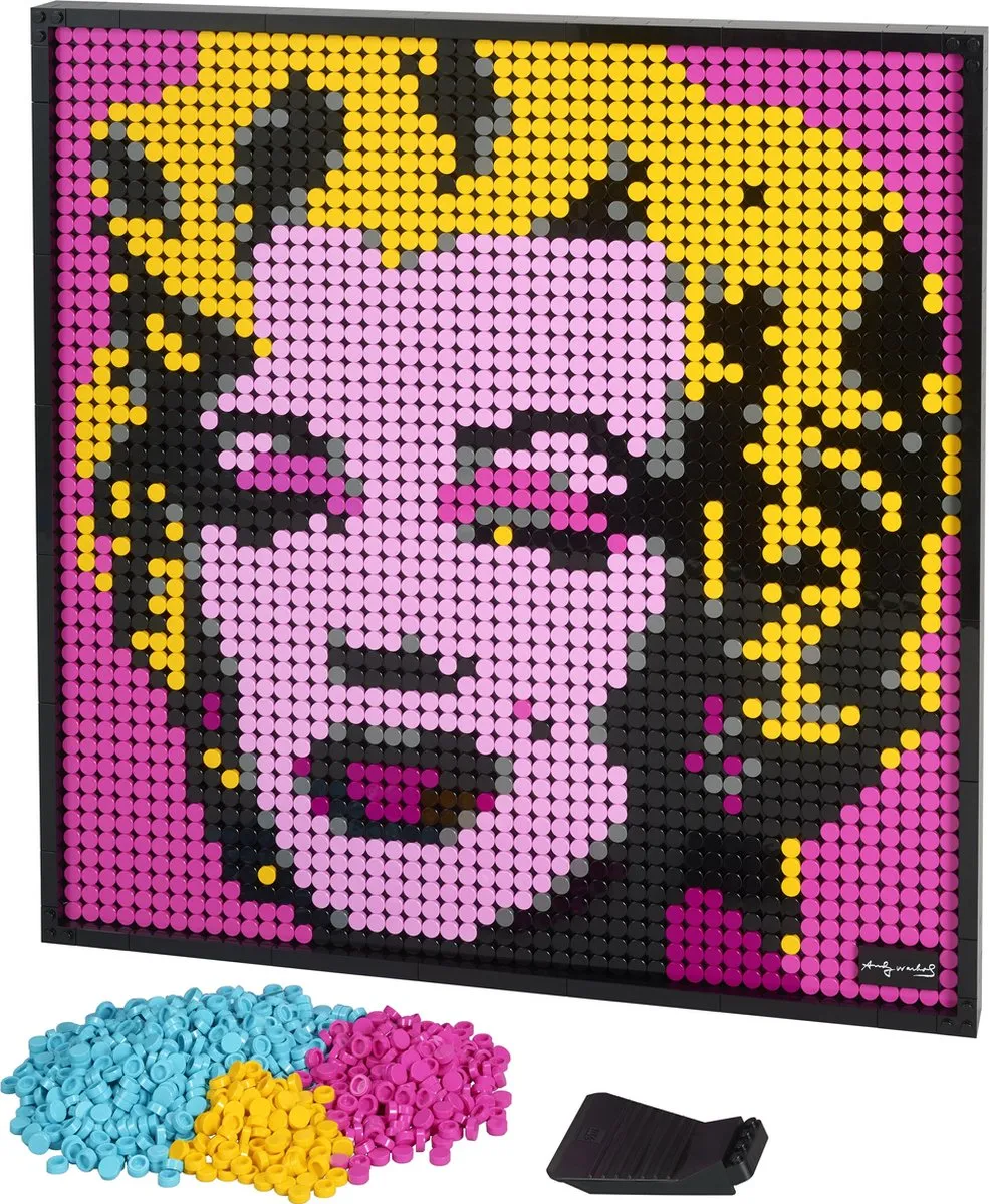 LEGO Art Andy Warhol's Marilyn Monroe 31197 - 3341 Stukken