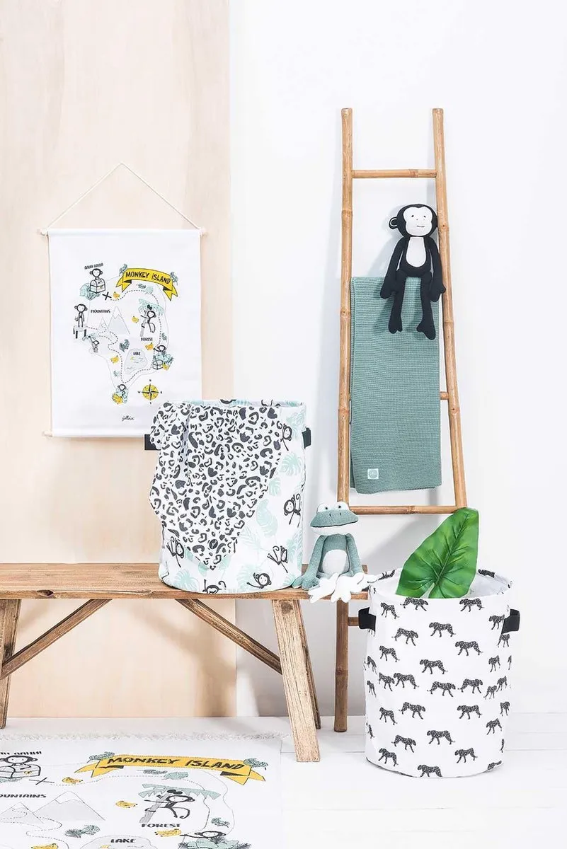 Jollein Baby Deken Ledikant 100x150cm Basic Knit - Forest Green