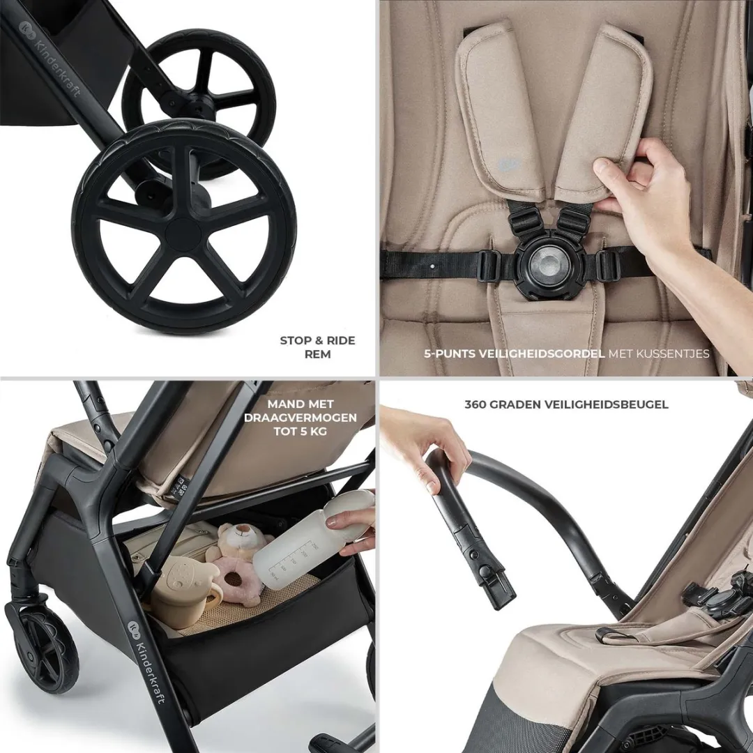 KinderKraft LOOM Buggy - Beige