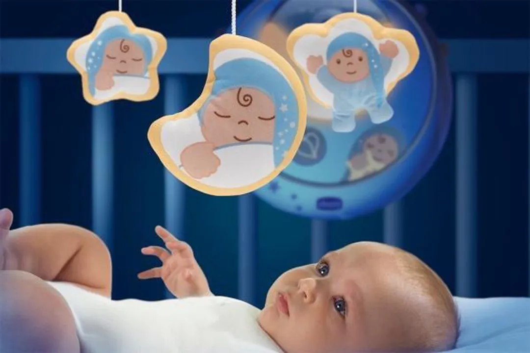 Chicco Magic Star Muziek Mobiel - Blauw