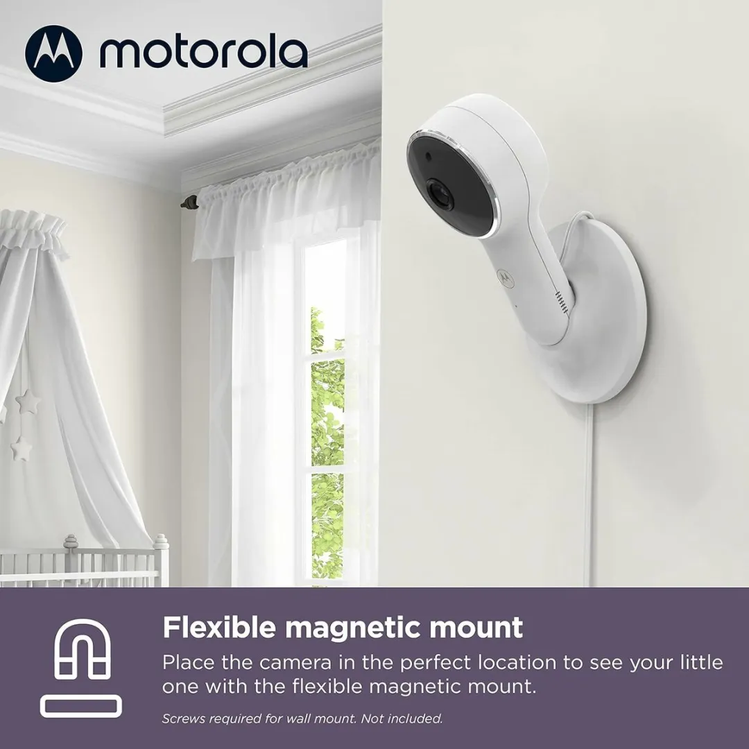 Motorola VM64 Connect Babyfoon - Wit