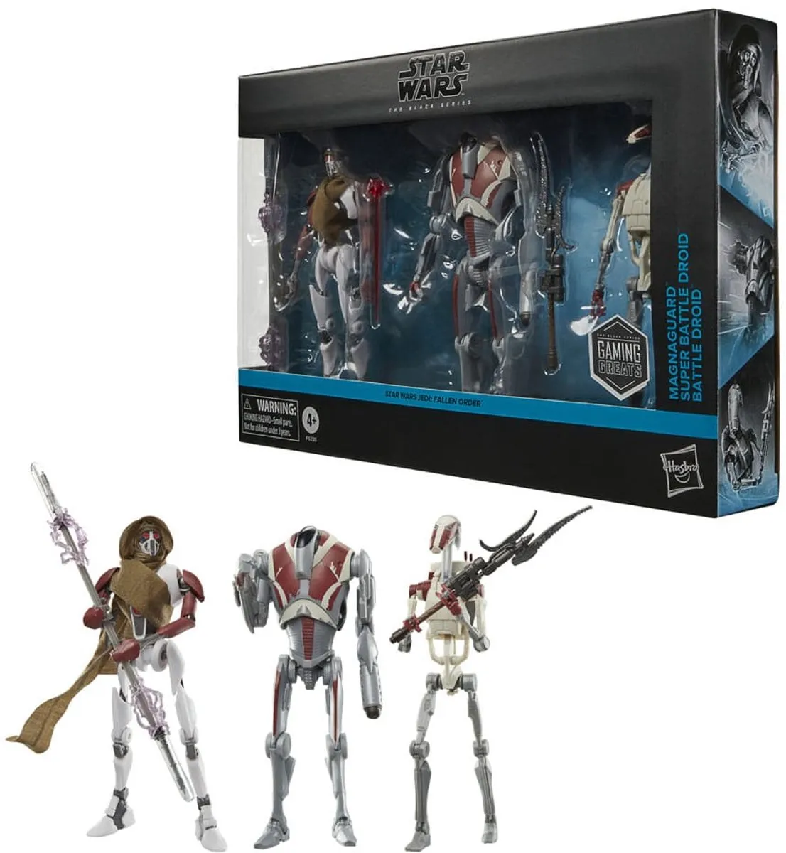 Hasbro Star Wars Jedi Survivor Black Series 3-Pack - Magna Guard, Super Battle Droid & Battle Droid
