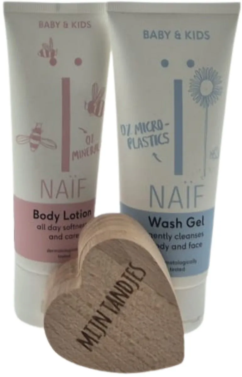 Naïf Baby Verzorgingsset Kraamcadeau