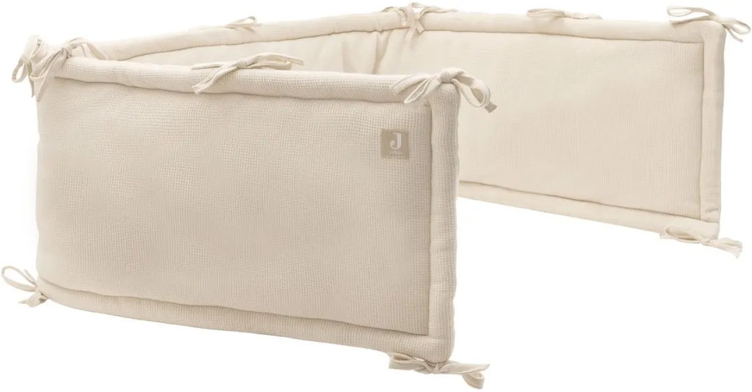 Jollein Boxbumper Little Waffle Sand 180x30cm