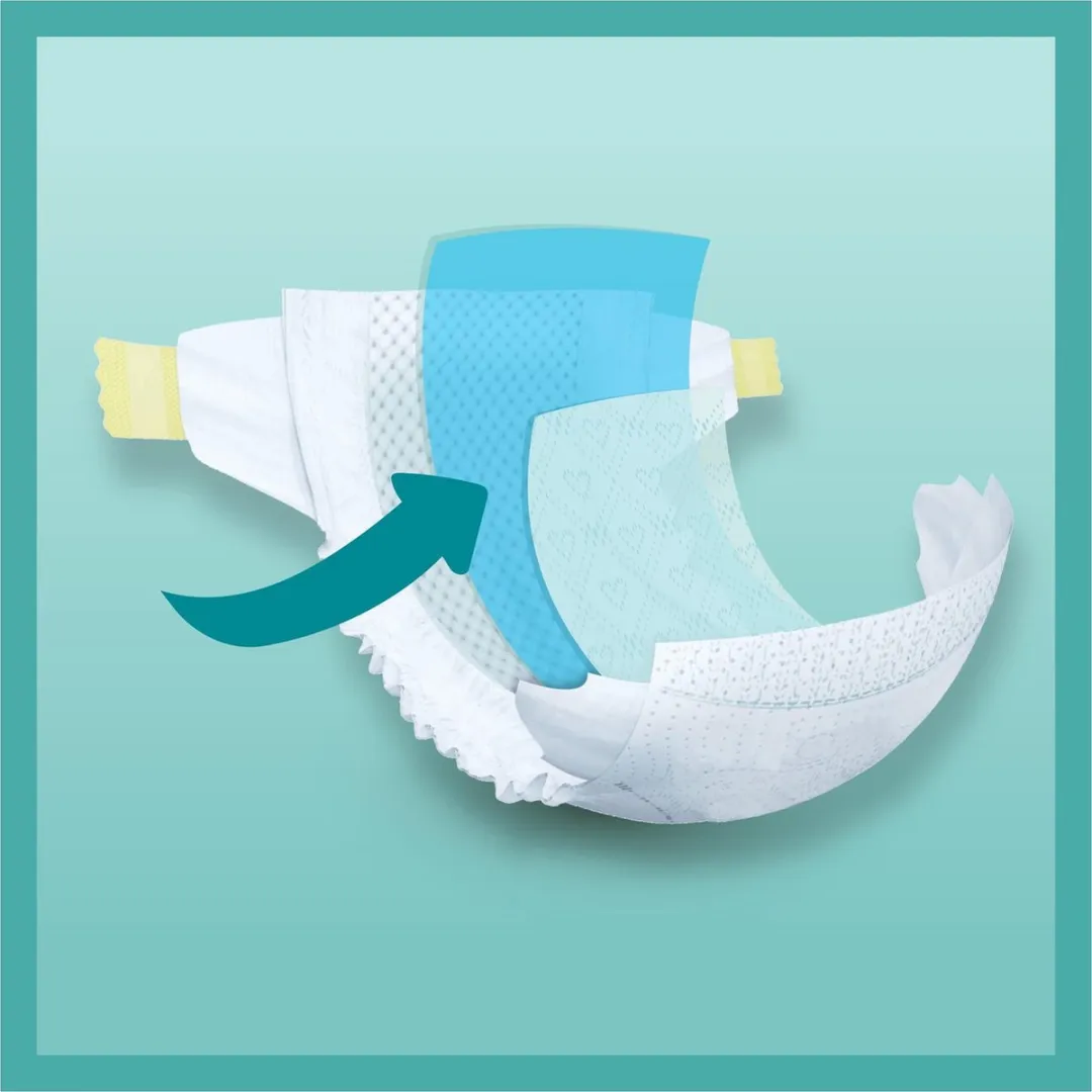 Pampers Baby-Dry Maat 6 Luiers - 96 Stuks