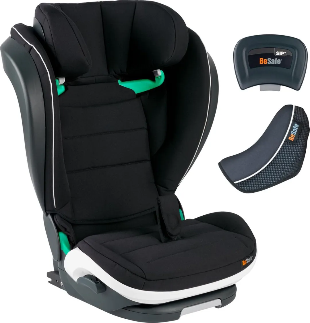 Besafe iZi Flex Fix 2 Stoelverhoger 100-150cm - Black Cab - afbeelding 2 van 3
