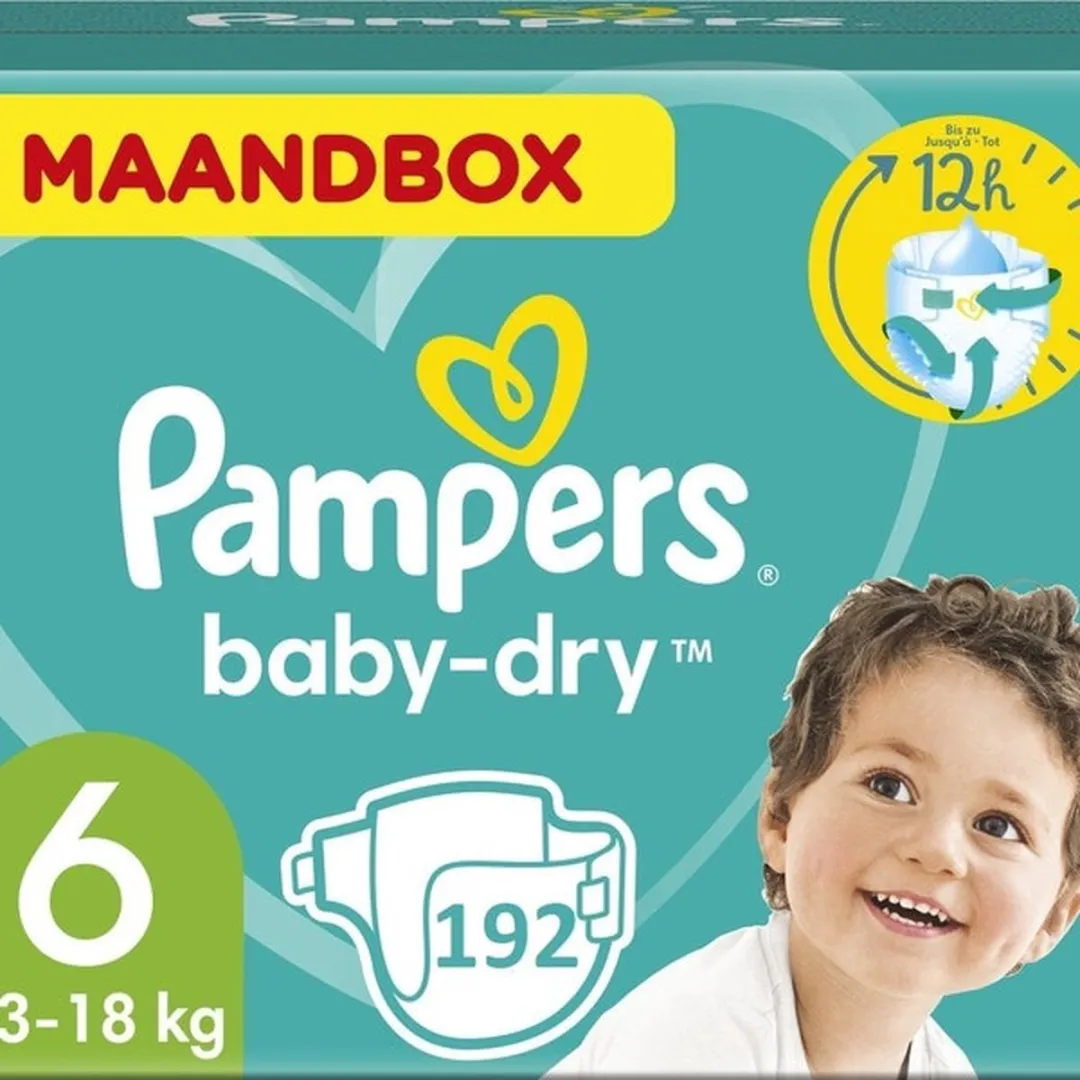 Pampers Baby-Dry Maat 6 Luiers