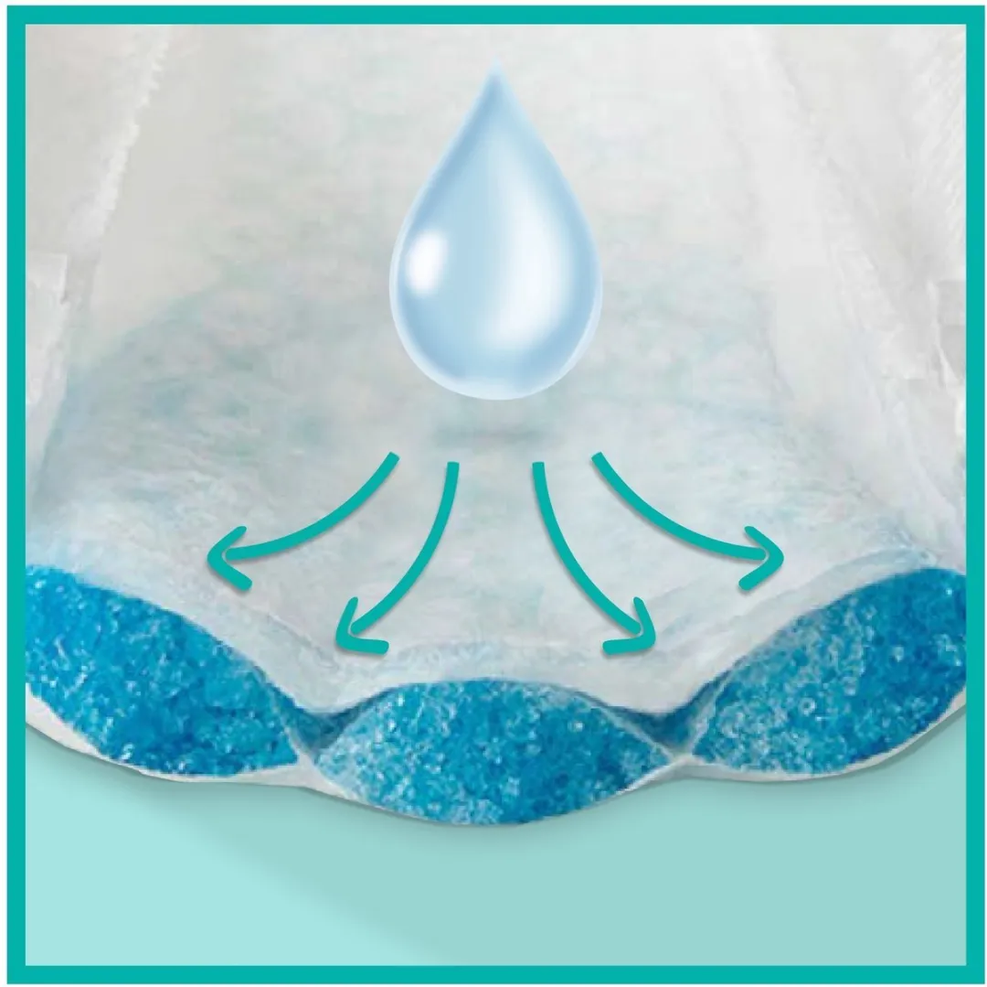 Pampers Baby-Dry Maat 5 Luiers - 104 Stuks