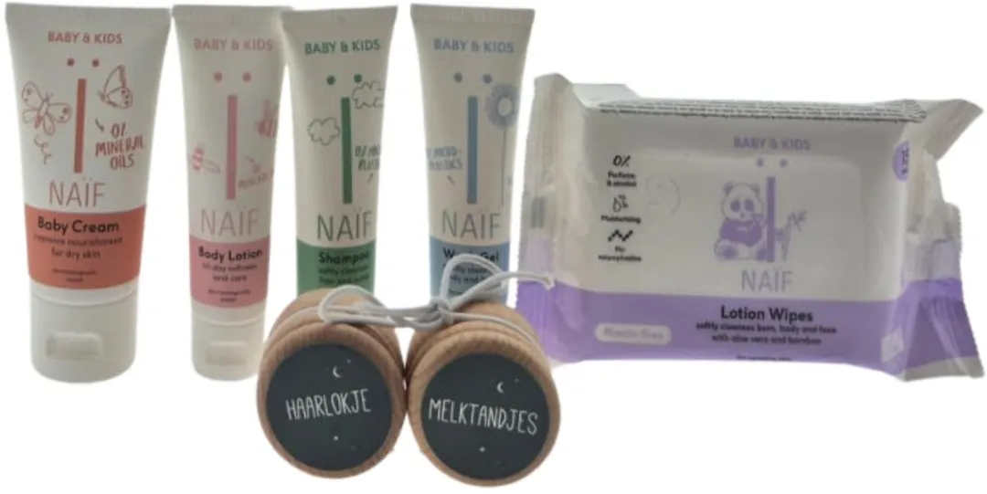 Naïf Baby Kraamcadeau Verzorgingsset