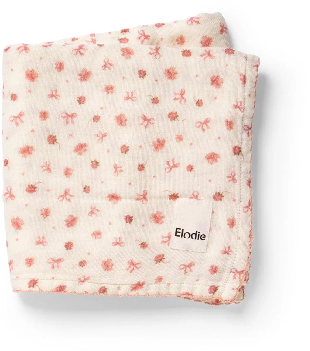 Elodie Bamboe Hydrofiele Doek 80x80cm - Petit River Rose