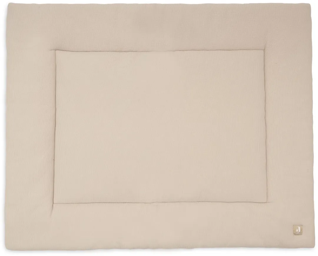 Jollein Boxkleed Little Waffle 75x95cm - Warm Sand