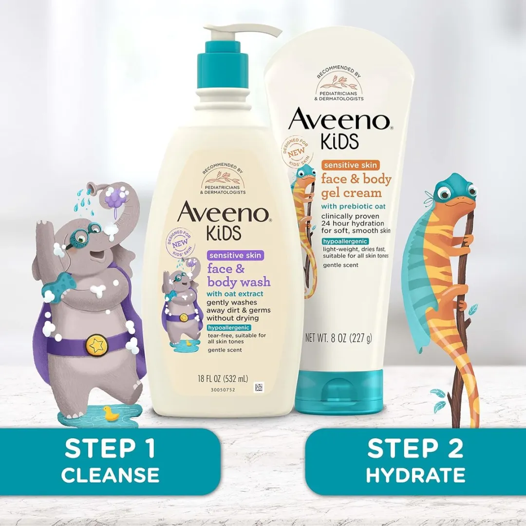 Aveeno Kids Haverextract Wasgel 532ml