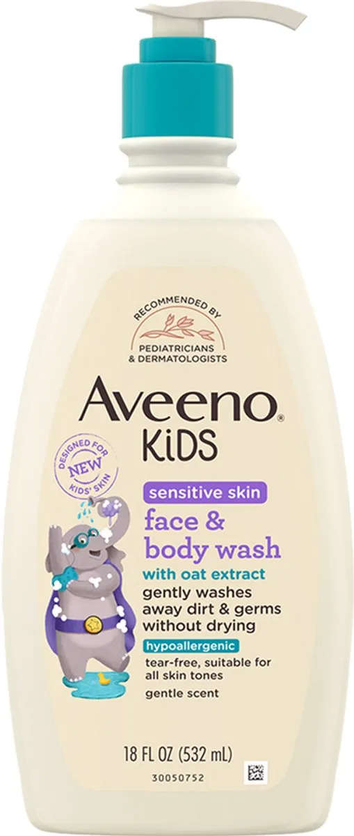 Aveeno Kids Haverextract Wasgel 532ml