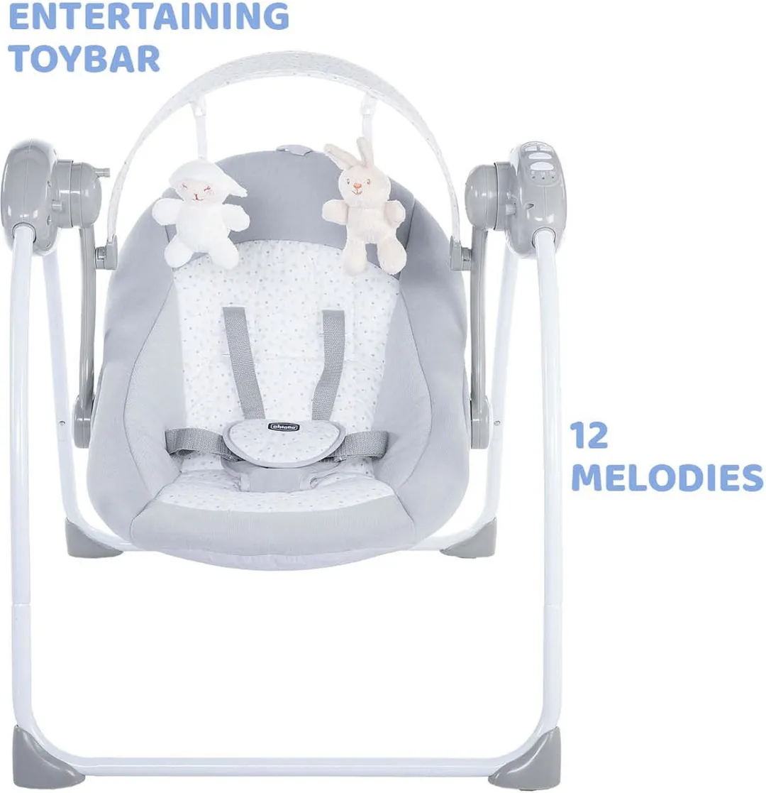 Chicco Swing Relax & Play Cool Gray