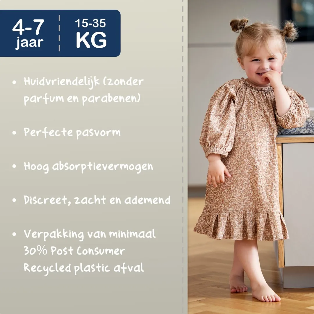 BAMBO Nature Dreamy Nachtbroekjes 6+ - 60 Stuks