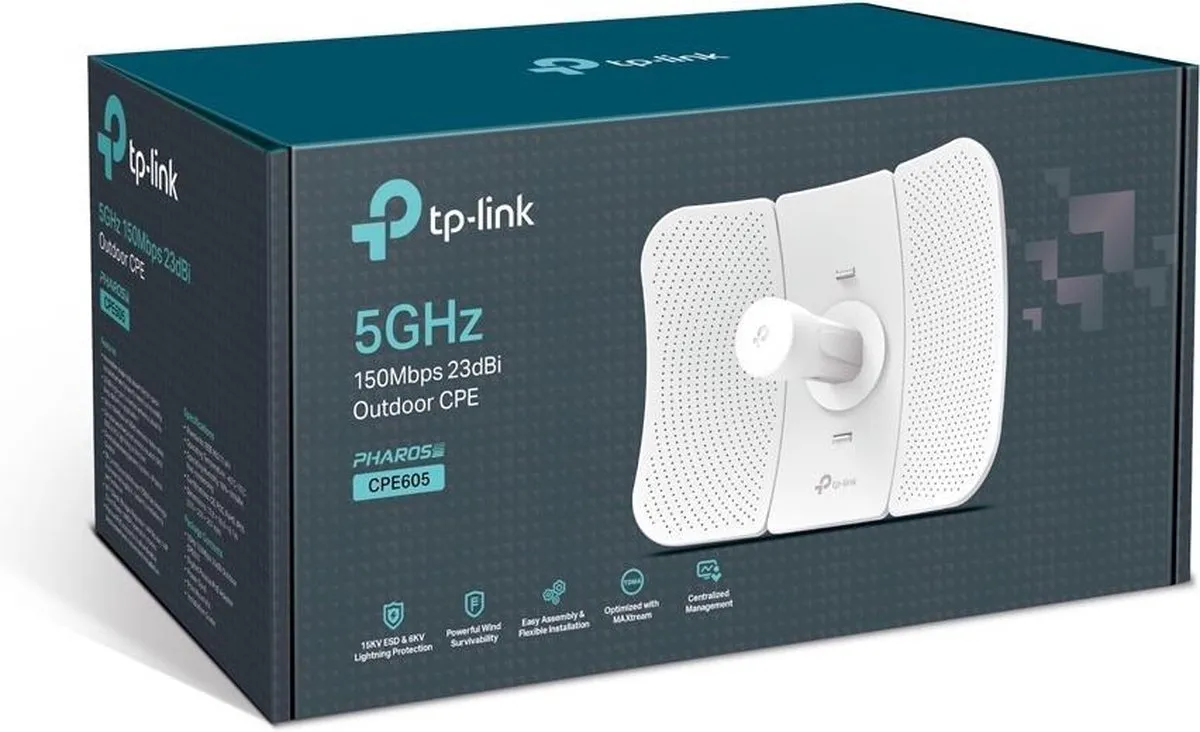 TP-Link CPE605 V1 Outdoor Access Point - Wit