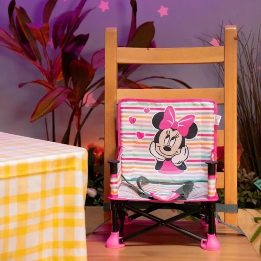 Disney Baby Minnie Mouse Stoelverhoger Pop'n Sit - Roze - afbeelding 4 van 5
