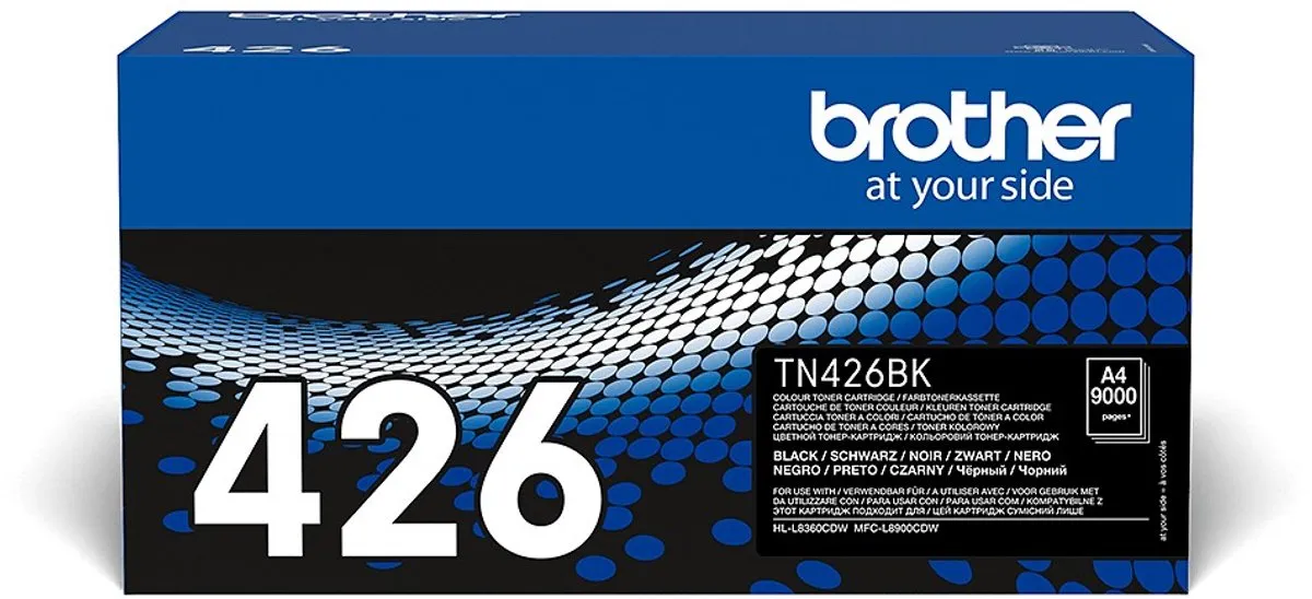 Brother TN-426BK Tonercartridge - 6500 pagina's - Zwart